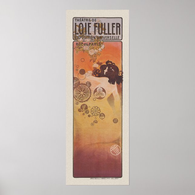 Poster Théâtre De Loie Fuller (Devant)