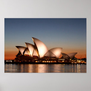 Poster Théatre de l'opéra de Sydney