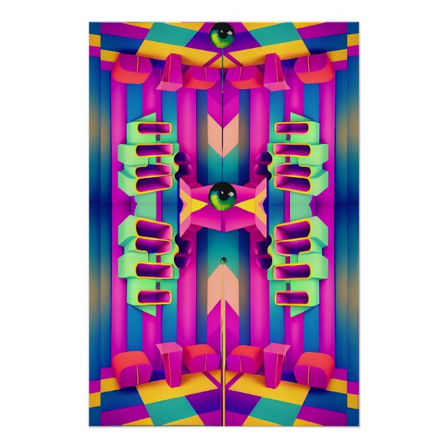 Poster Théâtre dégénérant de l'Absurde (Devant)
