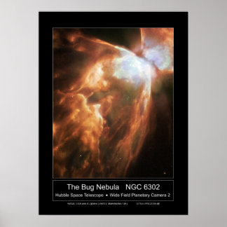 Poster TheBugNebula-NGC6302-2004-46a