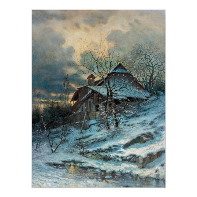 Poster Thème d'hiver par Angyal Vojtech (Devant)