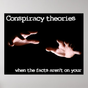 Poster Théories de conspiration