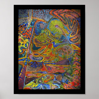 Poster Thérapie de 8 po x 10 po pour un cerveau endommagé