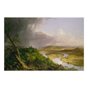 Poster Thomas Cole The Oxbow The Connecticut River