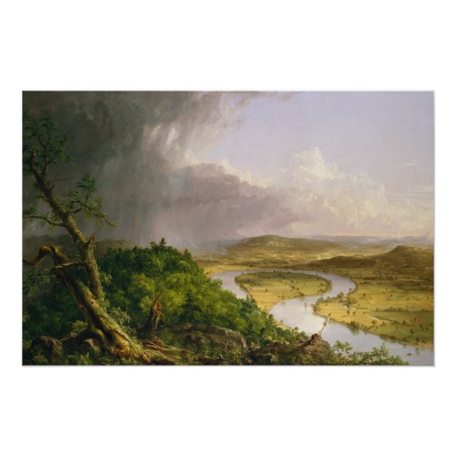 Poster Thomas Cole The Oxbow The Connecticut River (Devant)