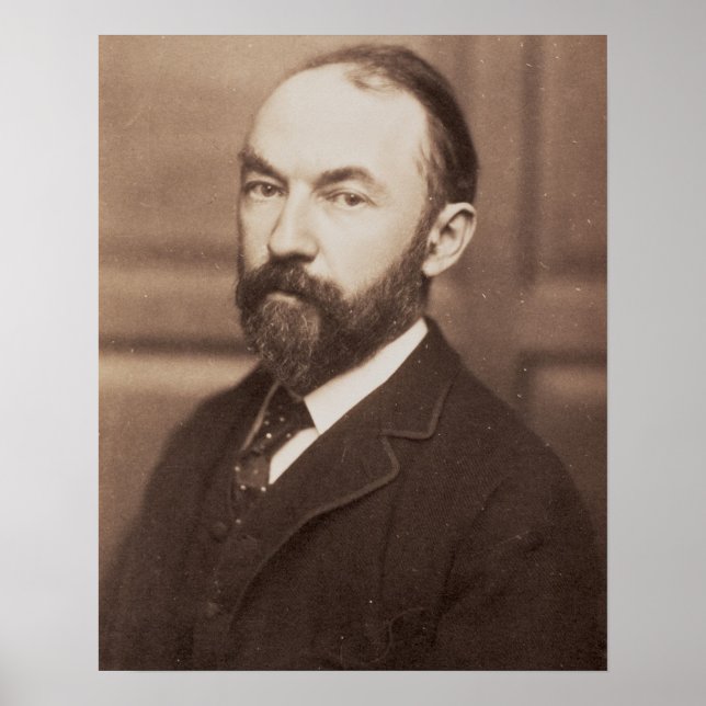 Poster Thomas Hardy (1840-1928) (photo sépia) (Devant)