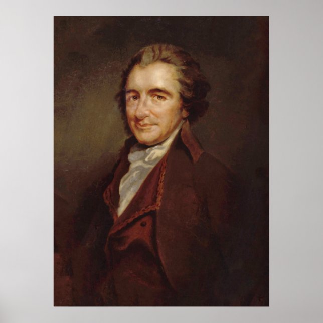 Poster THOMAS PAINE Portrait par : Auguste Millière Impri (Devant)
