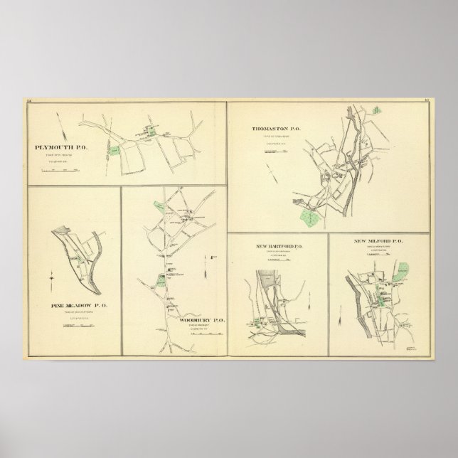 Poster Thomaston PO (Devant)