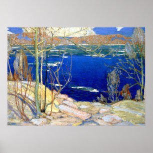 Poster Thomson - Glace de printemps