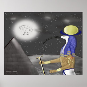 Poster Thoth_La Déité Lune