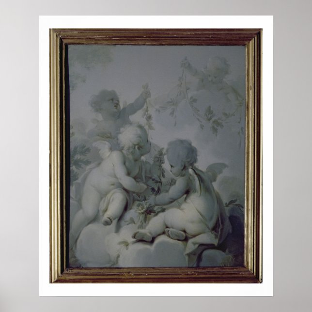 Poster Three Cupids, c.1775 (Devant)