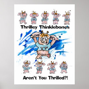 Poster Thrilley Thinklebones Imprimer