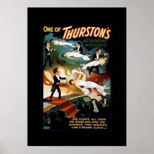 Poster Thurston Magician Vintage Theatre