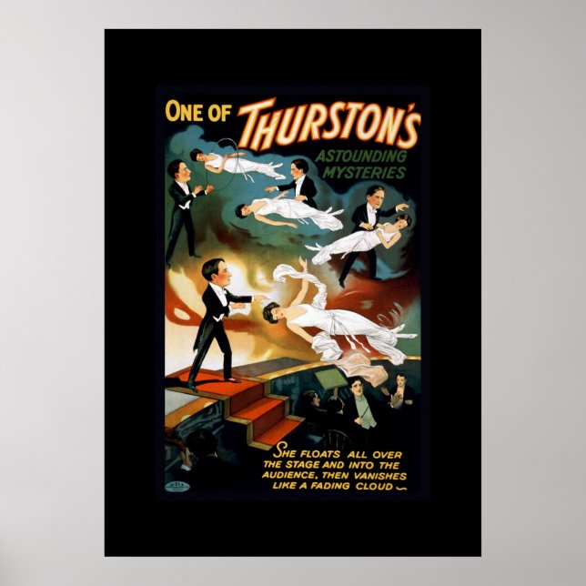 Poster Thurston Magician Vintage Theatre (Devant)