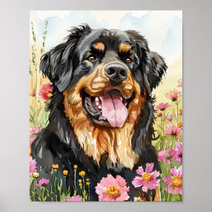 Poster Tibétain Mastiff - Mur de Chien Majestic Ar