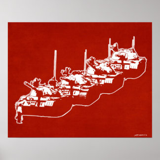 Poster Tienanmen Tank Man