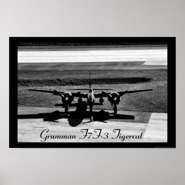 Poster Tigercat F7F-3 (Devant)