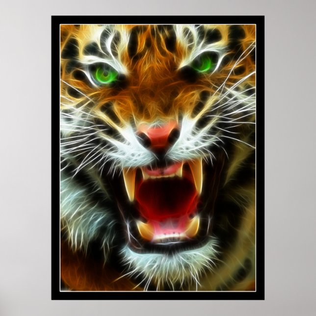 Poster Tiger's Roar (Devant)