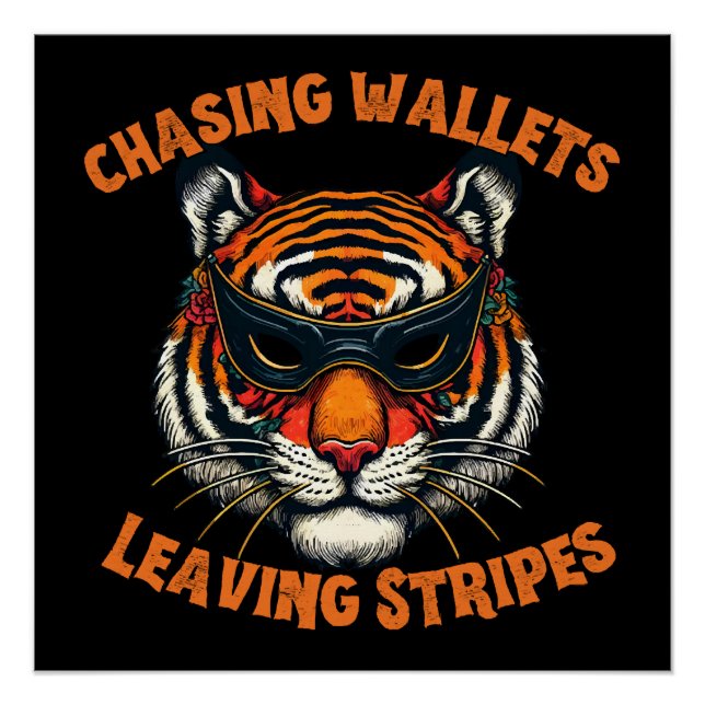 Poster Tigre voleur (Devant)