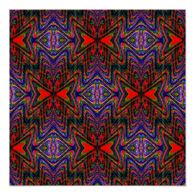 Poster Tiki Butterfly... (Devant)