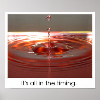 Poster Timing
