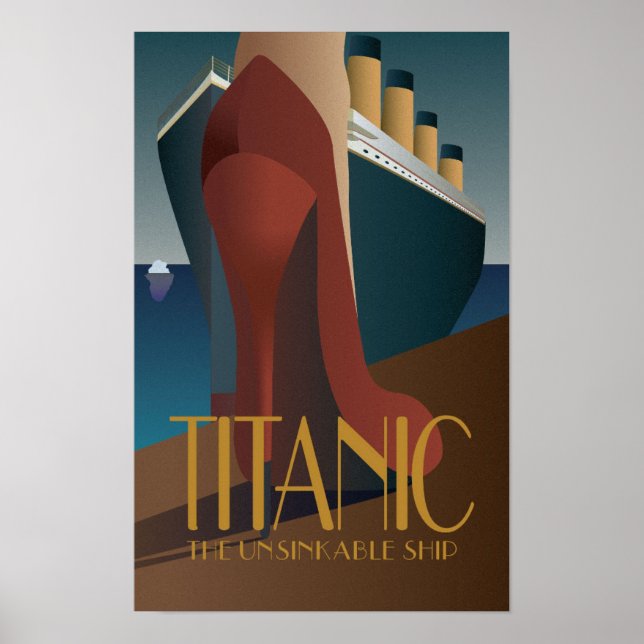 Poster - Titanic L'Unsinkable Ship (Devant)