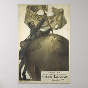 Poster Titres d'emprunt de guerre français