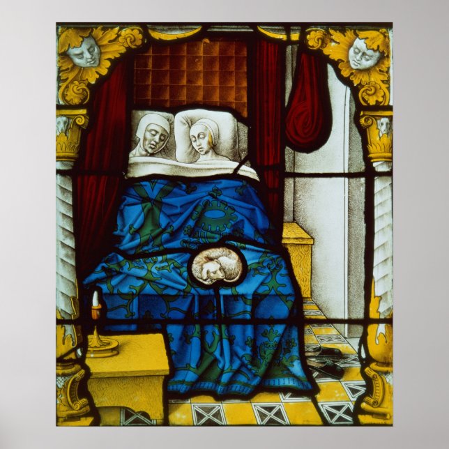 Poster Tobias et Sarah au lit (Devant)