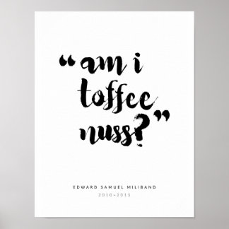 Poster "Toffee" Ed Miliband Best Moments Collection 2/3