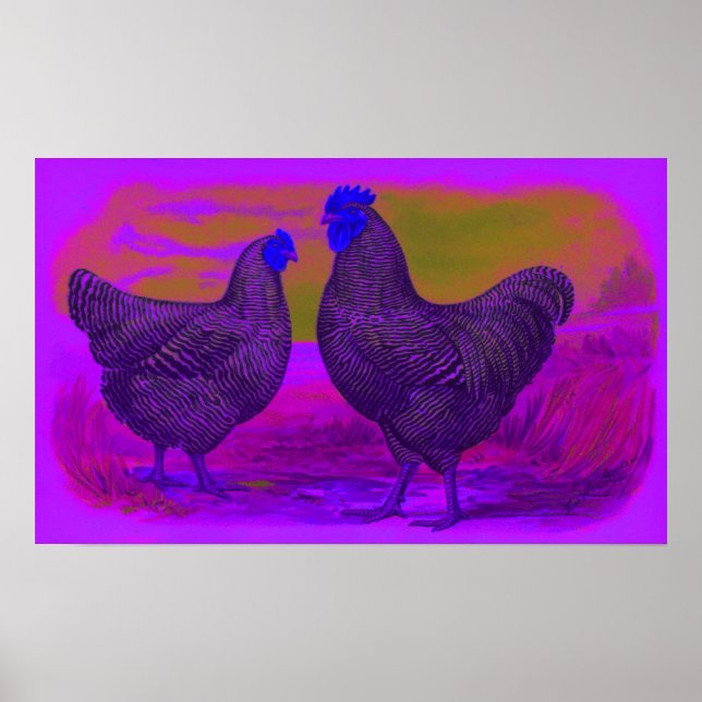 Poster Toile BlackLight (Devant)