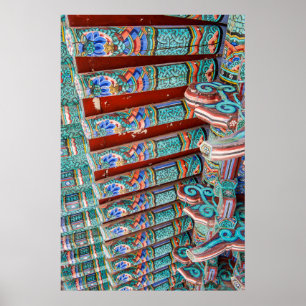 Poster Toit du Temple d'Ornat