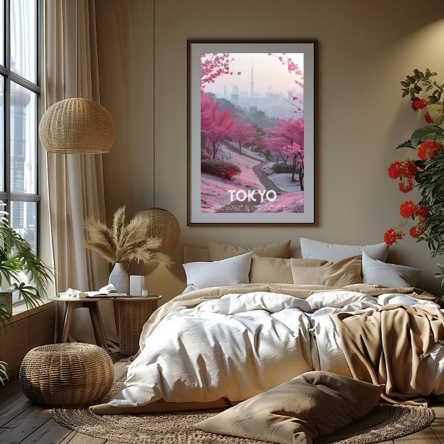 Poster Tokio: Fotografía Artística con Coordenadas. (Créateur téléchargé)