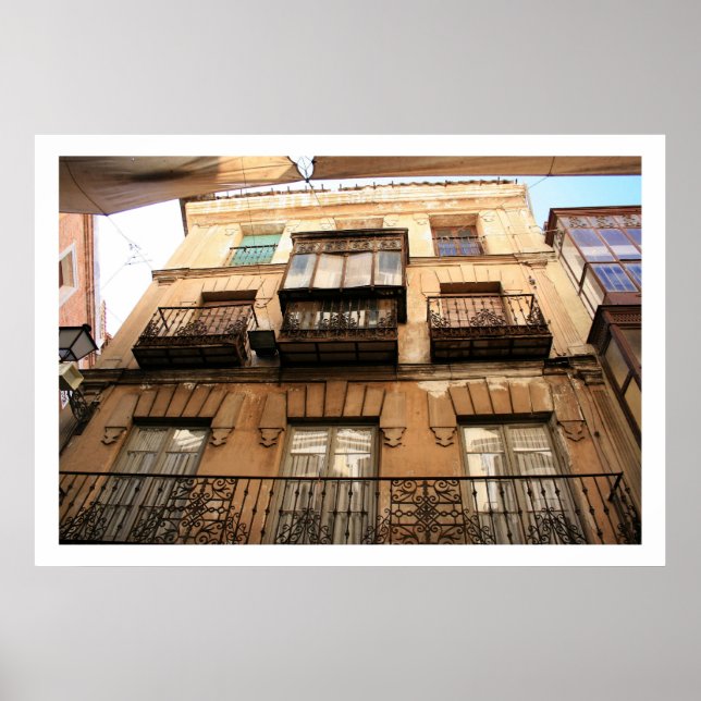 Poster Toledano Architectural Detail (Devant)