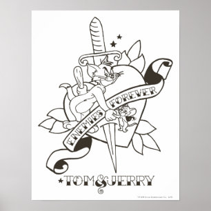 Poster Tom and Jerry Enemies Forever 1