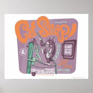 Poster Tom et Jerry Cat Snap