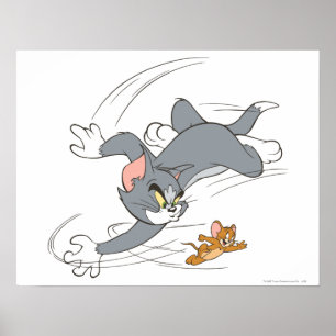 Poster Tom et Jerry Chase Turn