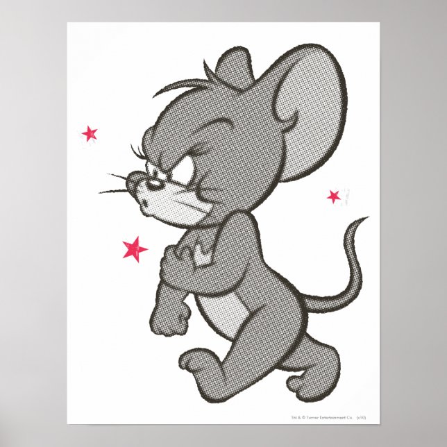 Poster Tom et Jerry Tough Mouse 1 (Devant)