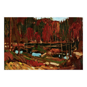 Poster Tom Thomson - Backwater