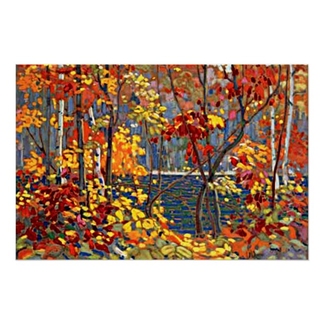 Poster Tom Thomson - La Piscine (Devant)