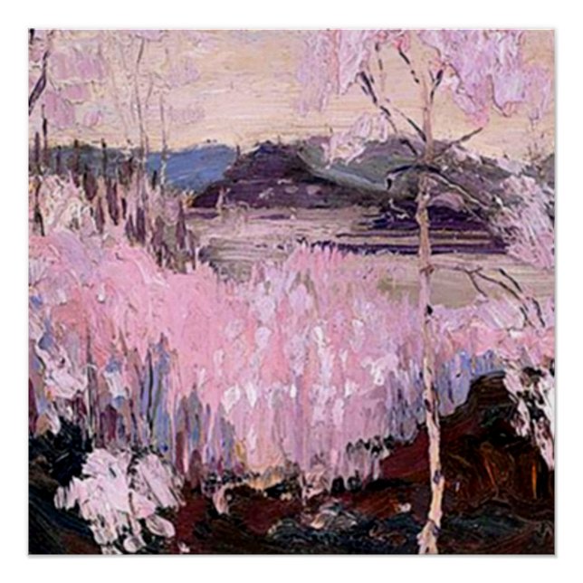 Poster Tom Thomson - Sleet Storm (Devant)