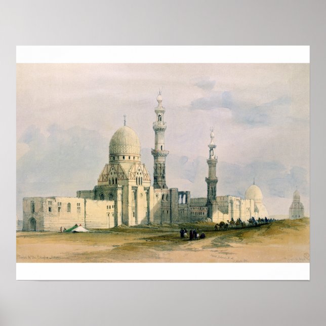 Poster Tombeau du sultan Qansuh Abu Sa`id, 1499, à l'est (Devant)