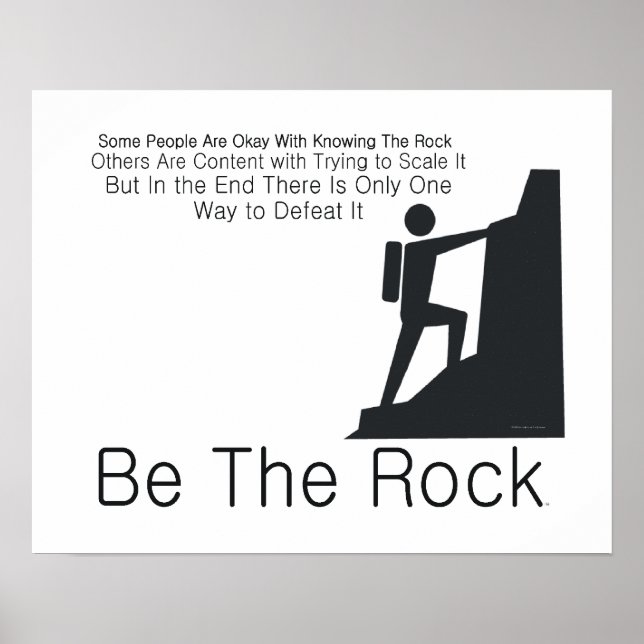Poster TOP Be The Rock (Devant)