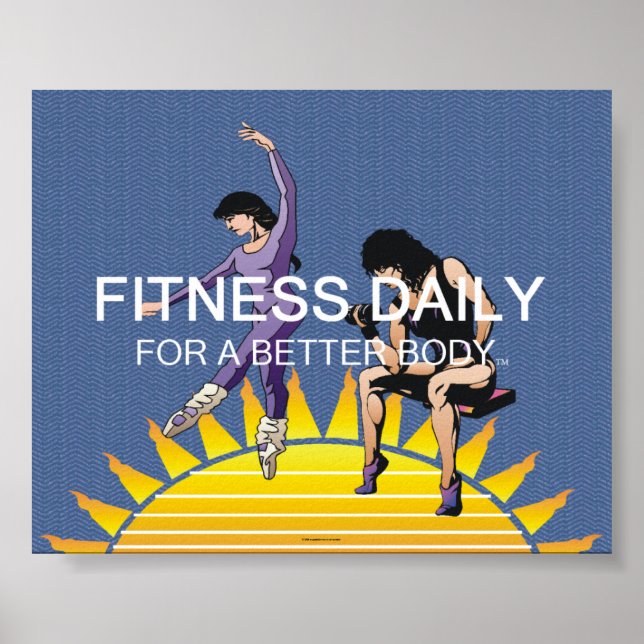 Poster TOP Fitness Daily (Devant)
