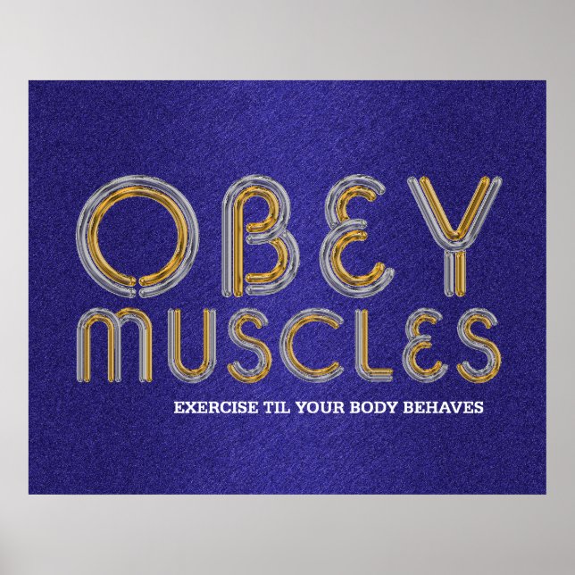 Poster TOP Obey Muscles (Devant)