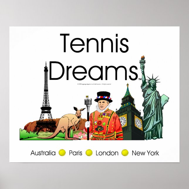 Poster TOP Tennis Dreams (Devant)