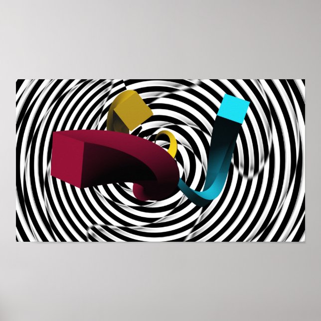 Poster tordu (Devant)