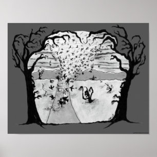 Poster "Tornade of Crows" (sans texte)