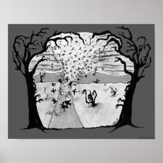 Poster "Tornade of Crows" (sans texte)