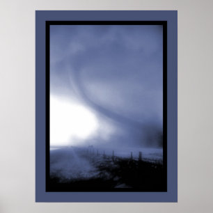Poster Tornade près de Cordell, l'Oklahoma