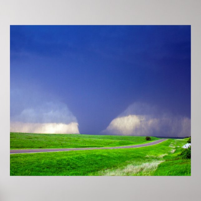 Poster Tornado (Grand) - 29x24 (Devant)